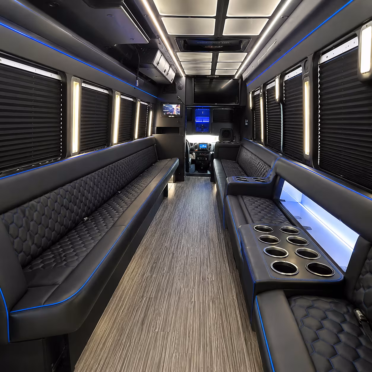 great falls party bus rentals inside